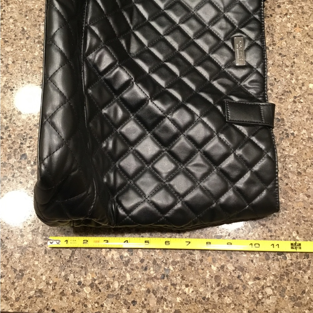Gigi Hill Black Quilted Tote Bag New - Picture 9 of 9